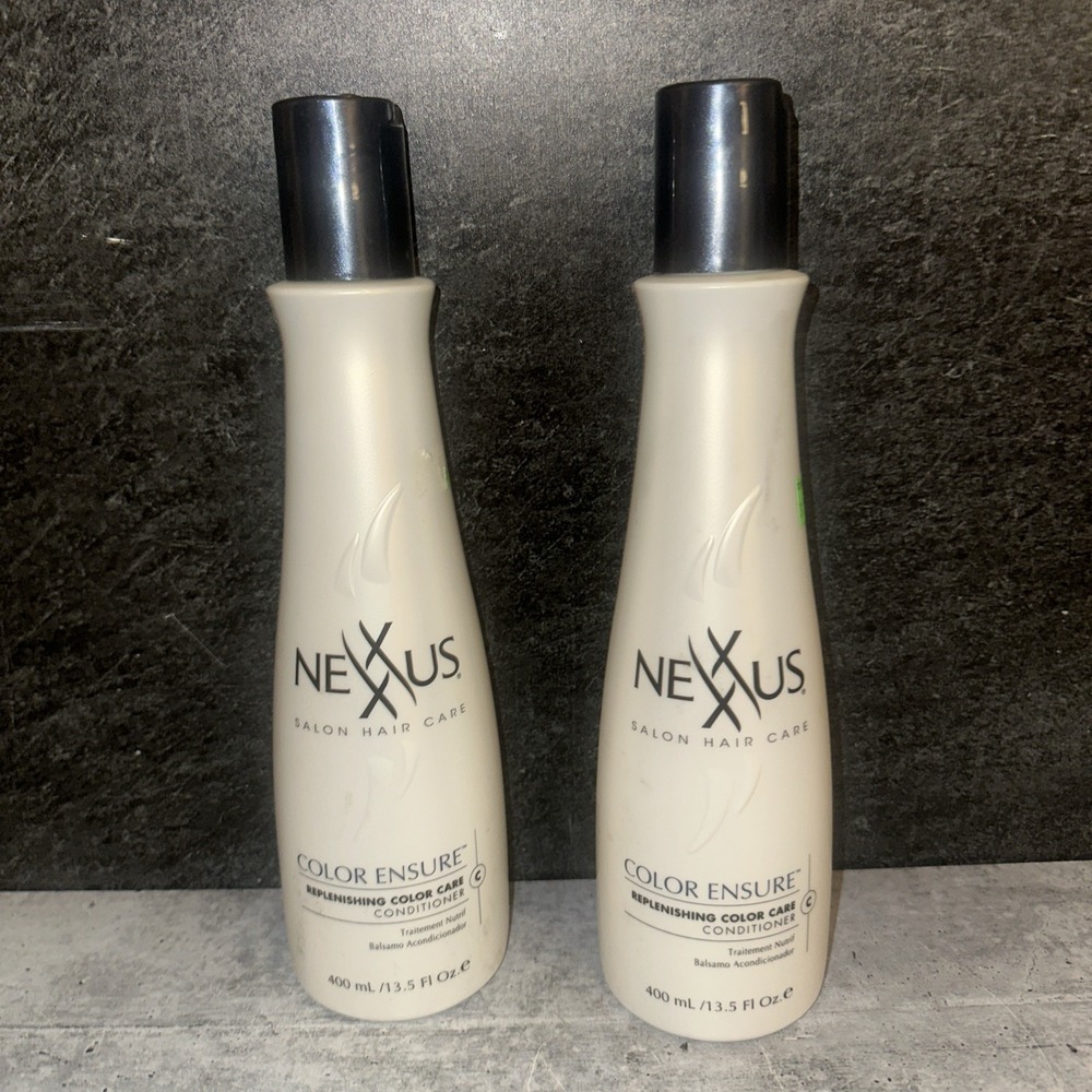 2 Lot Nexxus Color Ensure Replenishing Color Care Conditioner 13.5 oz / 400 ml